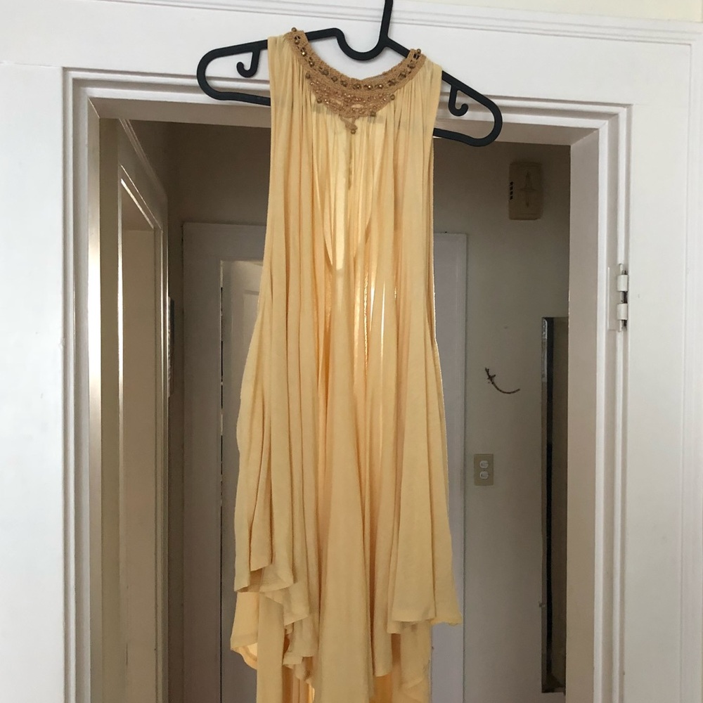 Free People Sabrina Tunic in Sand